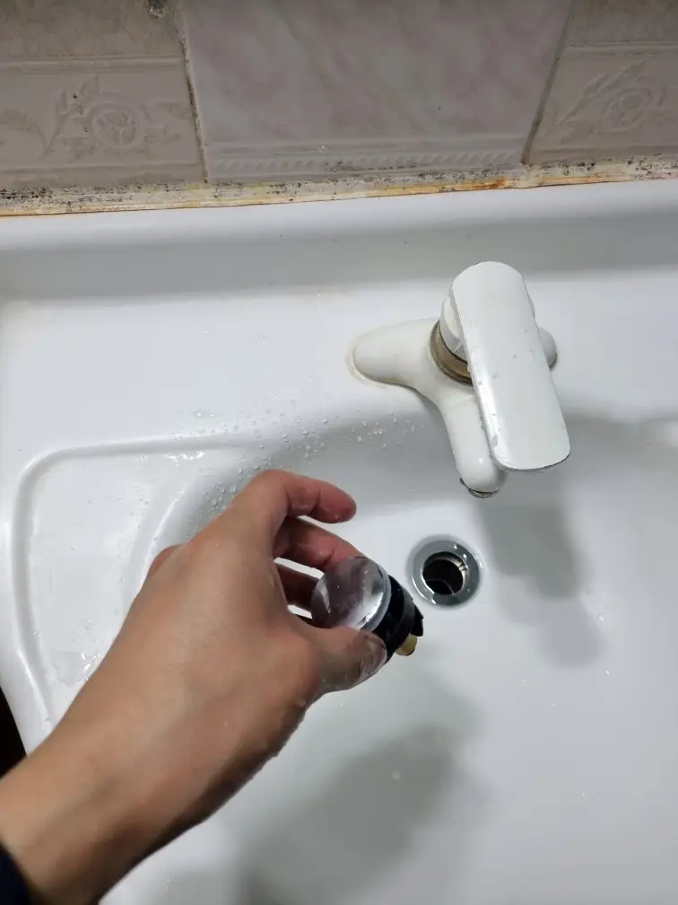 세면대 폽옵교체 8